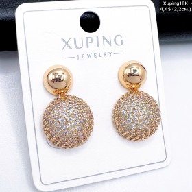 Сережки Xuping18К 20034 ( 2.2 см.)